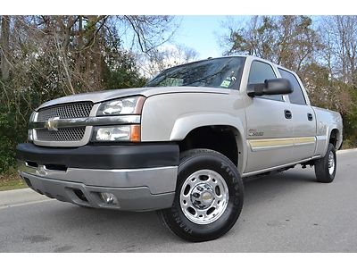 2004 chevrolet silverado 2500hd crew cab ls diesel