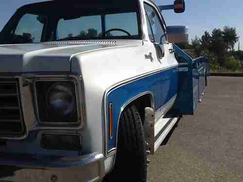 1975 Chevy C-30 Silverado car hauler, image 14