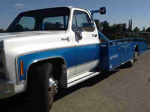 1975 Chevy C-30 Silverado car hauler, image 15