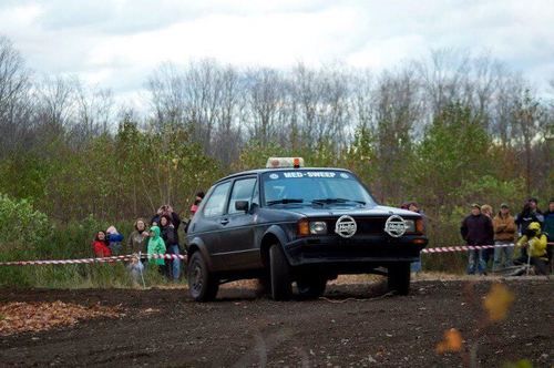 1984 vw gti rabbit rally car