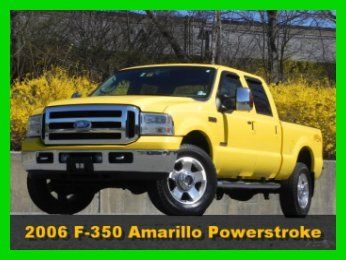 2006 ford f350 lariat amarillo 4 door short bed 6.0l powerstroke diesel leather