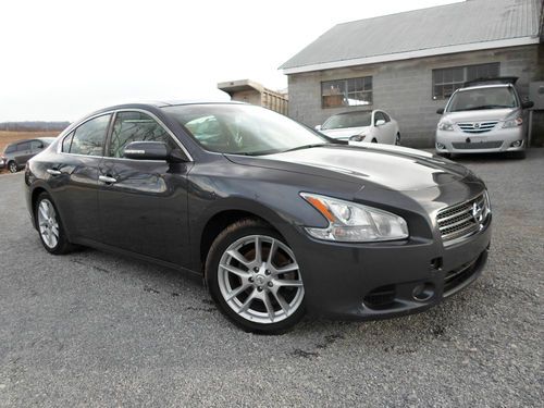 2010 nissan maxima sv sedan 4-door 3.5l flood salvage