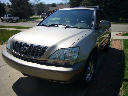 2001 lexus rx 300 vsc