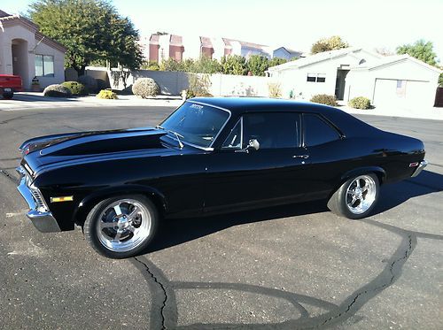 1972 chevrolet nova 358ci t56 12 bolt pro-touring