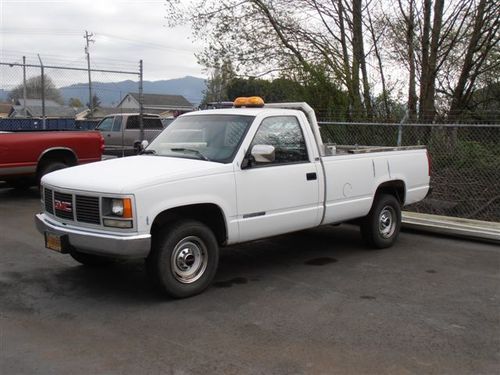 1989 gmc sierra c3500 sl 2wd ~ sold on site at tillamook pud in tillamook, or