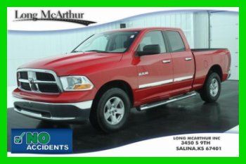 2010 dodge ram 1500 4x4 quad cab cruise slt low miles we finance!