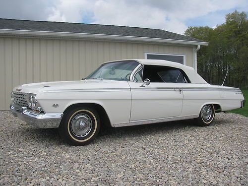 1962 chevrolet impala super sport convertible