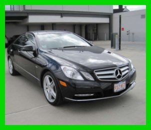 2012 mercedes e class 3.5l v6 automatic rwd coupe comand system sports package