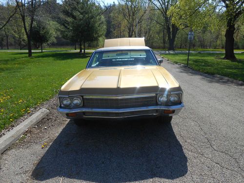 1970 chevrolet impala 2 door coupe