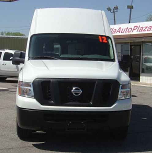 2012 NISSAN NV S 2500 HD HIGH ROOF CARGO VAN 12K MILES, US $23,795.00, image 2