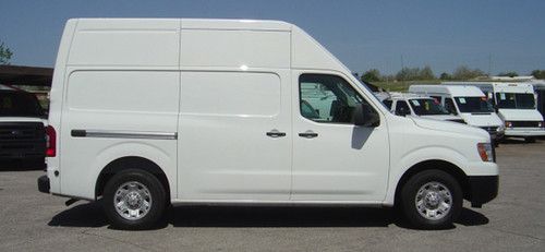 2012 NISSAN NV S 2500 HD HIGH ROOF CARGO VAN 12K MILES, US $23,795.00, image 4