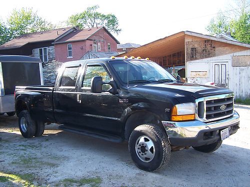 2001 f350  lariat drw dually 4x4 v10 103,600 miles no reserve good work truck