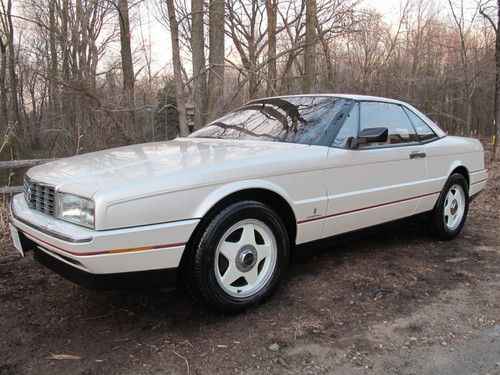 1989 cadillac allante ... 71,448 original miles  ...  hard top &amp; soft top