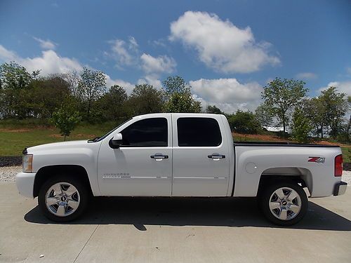 2010 chevrolet silverado 1500 lt z71 4x4 6.2ltr 20" wheels 56k miles no reserve!