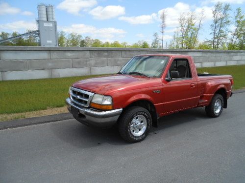 1998 ford ranger xlt standard cab pickup 2-door 3.0l