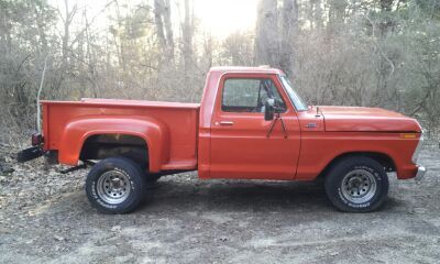 1977 ford f-100 step-side!