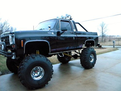 Rolling thunder1976 chevrolet lifted 1/2 ton show truck