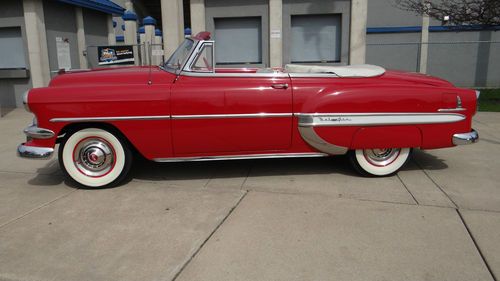 Beautiful 1954 Chevrolet Belair Convertible...Rare, Dual exhaust !!!, image 2