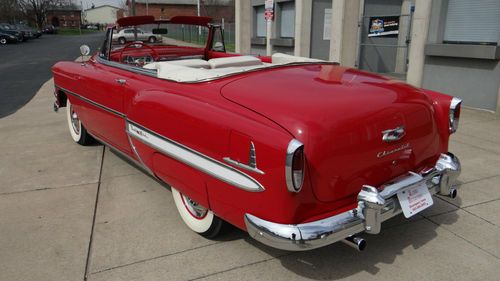 Beautiful 1954 Chevrolet Belair Convertible...Rare, Dual exhaust !!!, image 3