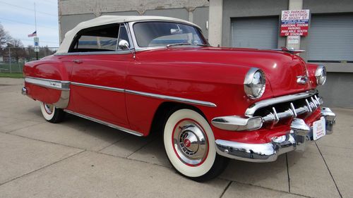 Beautiful 1954 Chevrolet Belair Convertible...Rare, Dual exhaust !!!, image 12