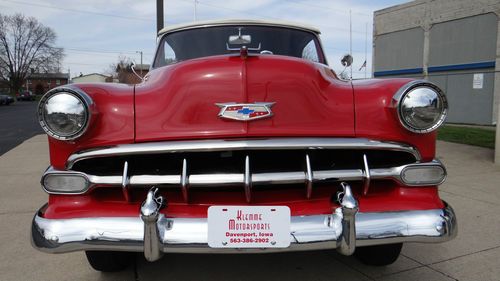 Beautiful 1954 Chevrolet Belair Convertible...Rare, Dual exhaust !!!, image 15