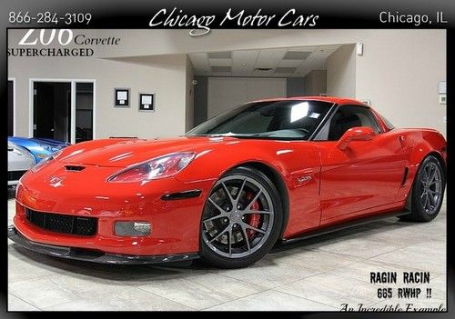 2009 chevrolet corvette z06 3lz supercharged over 700 horsepower! $40k upgrades