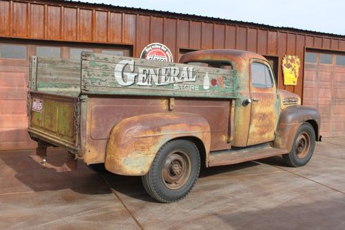 1952 ford f-3 barn find survivor patina finish pickup with flat head v8