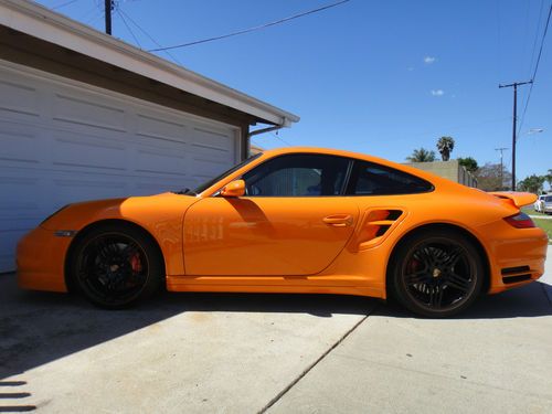 2007 PTS Orange Porsche 911 Turbo Coupe 2-Door 3.6L, US $83,000.00, image 2