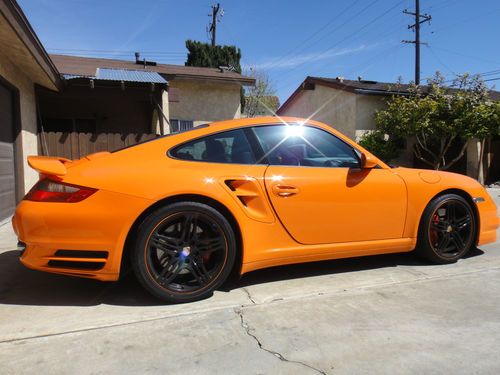 2007 PTS Orange Porsche 911 Turbo Coupe 2-Door 3.6L, US $83,000.00, image 13