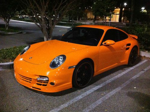 2007 PTS Orange Porsche 911 Turbo Coupe 2-Door 3.6L, US $83,000.00, image 18