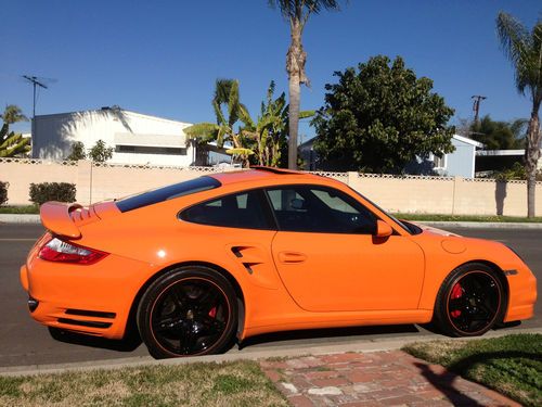 2007 PTS Orange Porsche 911 Turbo Coupe 2-Door 3.6L, US $83,000.00, image 21