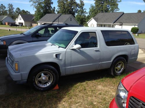 1989 chevy blazer s-10