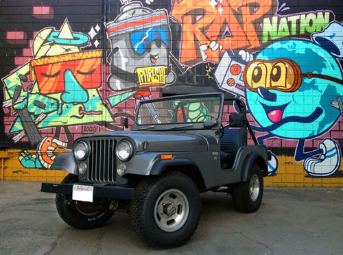 1975 jeep cj5 sport utility 5.0l v8 304 amc