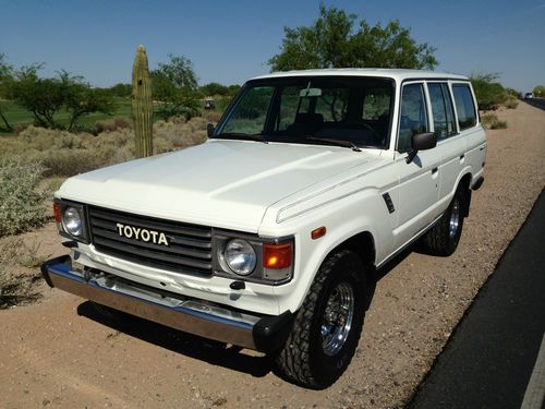 1985 toyota landcruiser fj60 with no rust &amp; rare 79k orig miles one of a kind
