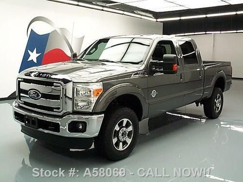 2012 ford f-250 lariat diesel fx4 4x4 sunroof nav 31k texas direct auto