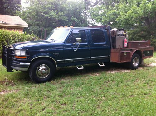 Welding truck 97' f350 crew cab dually w/lincoln sa 250d