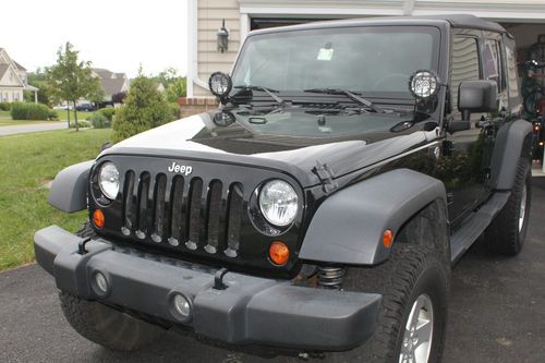 2007 jeep wrangler unlimited x sport utility 4-door 3.8l