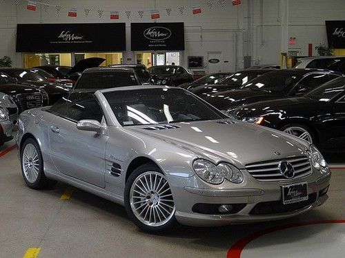 2004 mercedes-benz sl-class sl55 amg, navi, suede, xenon, heated seats