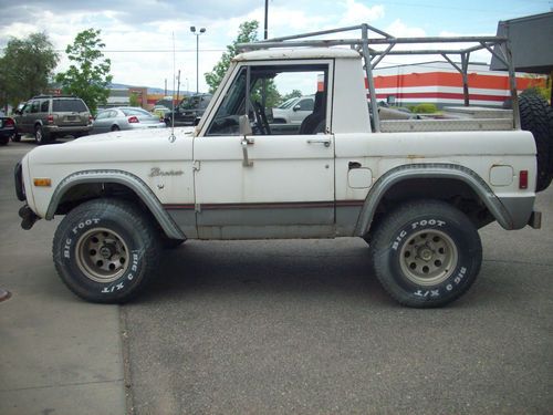 Half cab conversion, automatic , 302, 1977 early bronco