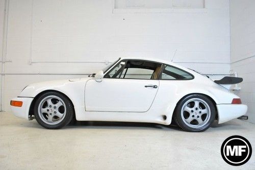 Porsche 930 turbo upgraded suspension leather alloy wheels 993 headlights