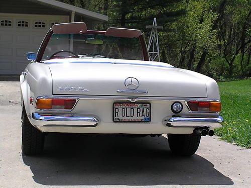 1970 280sl euro correct restoration