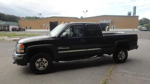 Gmc sierra k2500hd lt 4x4 durable 6.6l v8 fi duramax turbo diesel no reserve