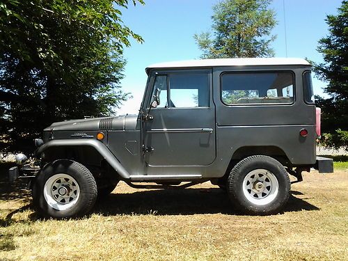 1970 land cruiser fj40 4wd survivor.  no reserve auction.  67k orig miles