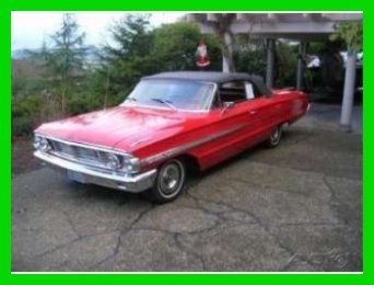 1964 ford galaxie 500 352 v8 45,000 miles on the engine red automatic