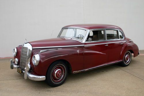 1954 mercedes-benz 300 - 1 owner, ca black plate, original survivor