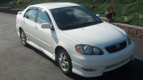 2008 toyota corolla 1 owner  s series.