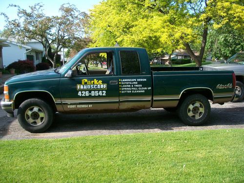 1997 chevy silverado ck 1500 4 x4 extended cab pickup