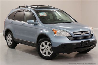 7-days *no reserve* '08 cr-v ex-l 4wd navigation leather roof carfax we finance