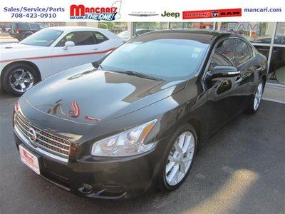 3.5l black maxima 3.5s leather sunroof heated seatsan garage kept clean