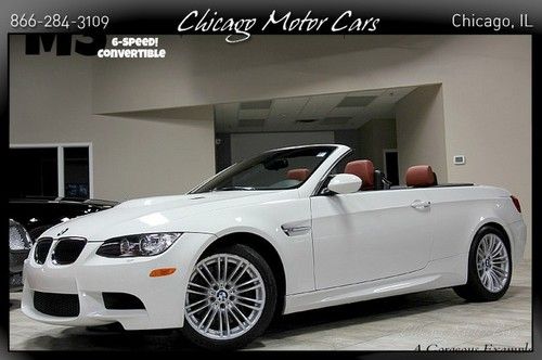 2011 bmw m3 convertible *$79k list* technology 6 speed manual navigation wow$$